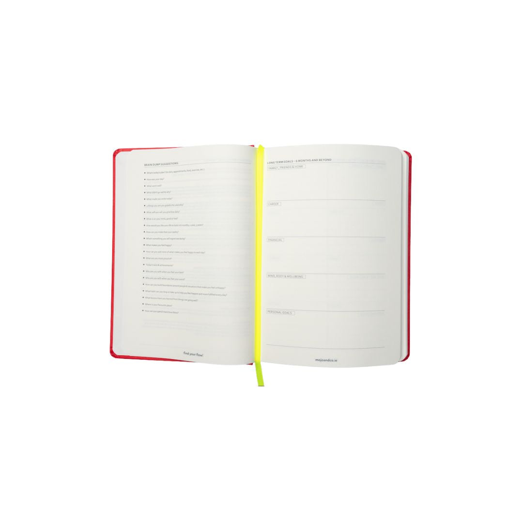 MOJO BRAIN DUMP JOURNAL | HOT PINK