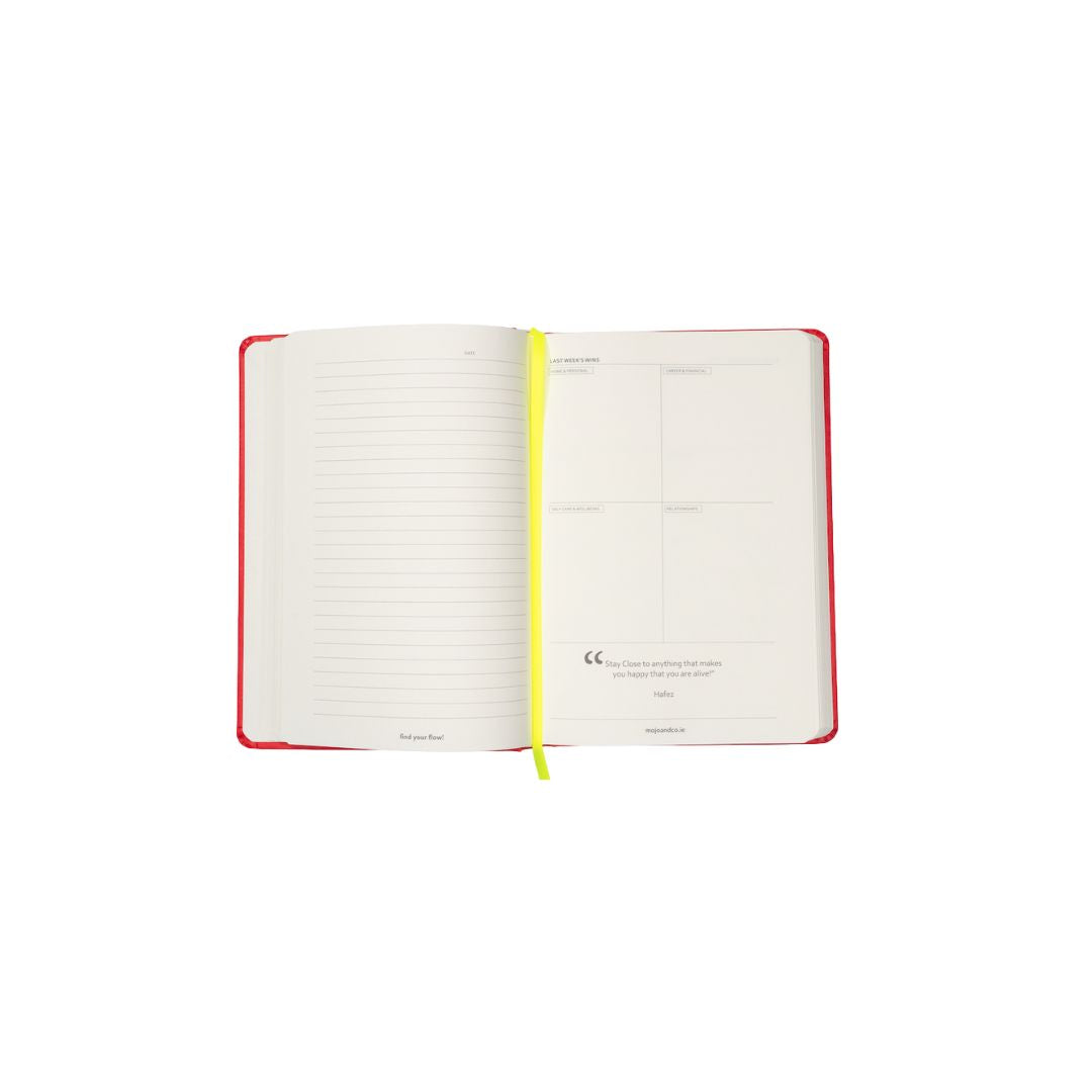 MOJO BRAIN DUMP JOURNAL | HOT PINK