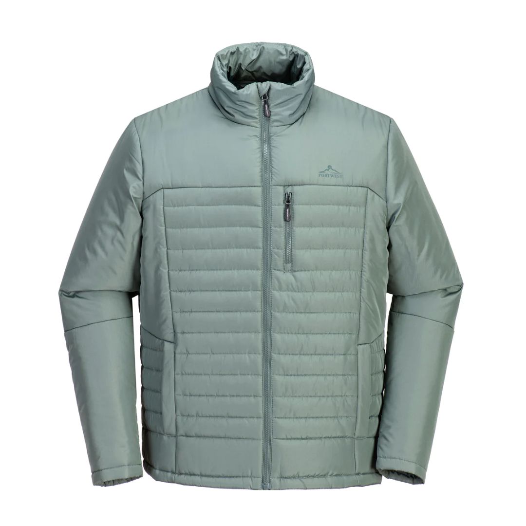 PORTWEST DUNLOE PADDED JACKET | SAGE GREEN