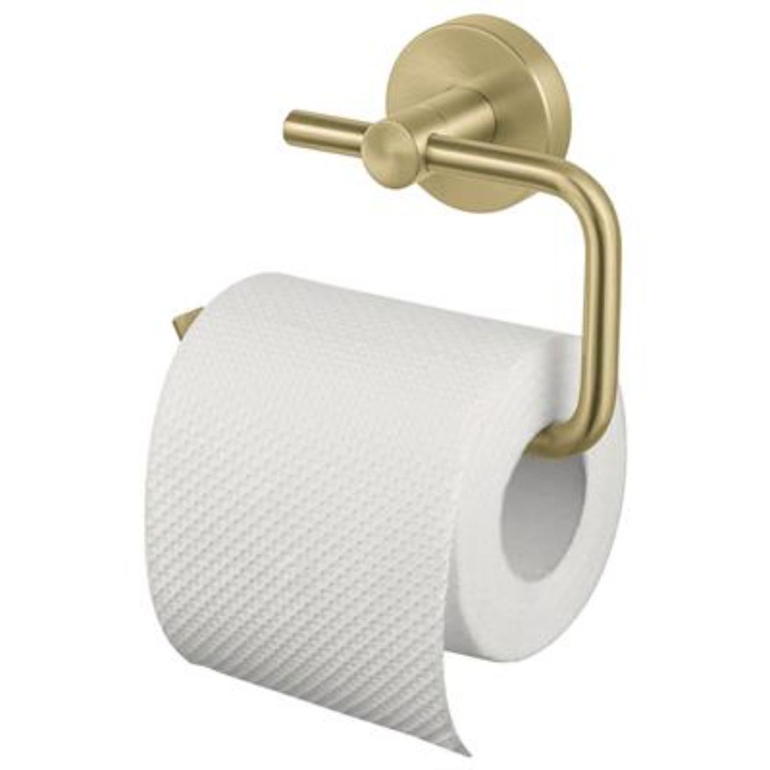 KOSMOS TOILET ROLL HOLDER | BRUSHED GOLD