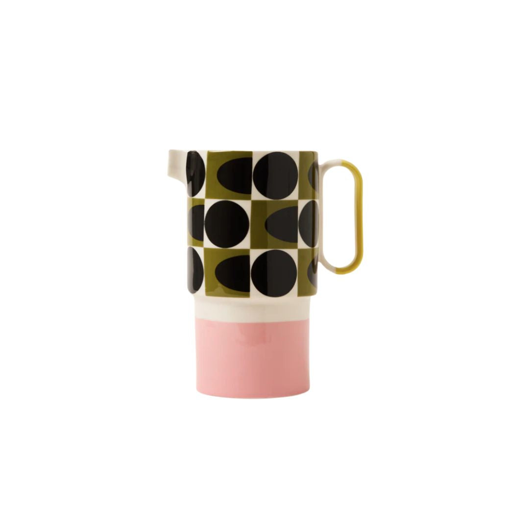 Orla Kiely Spot Square Oval Pitcher Jug