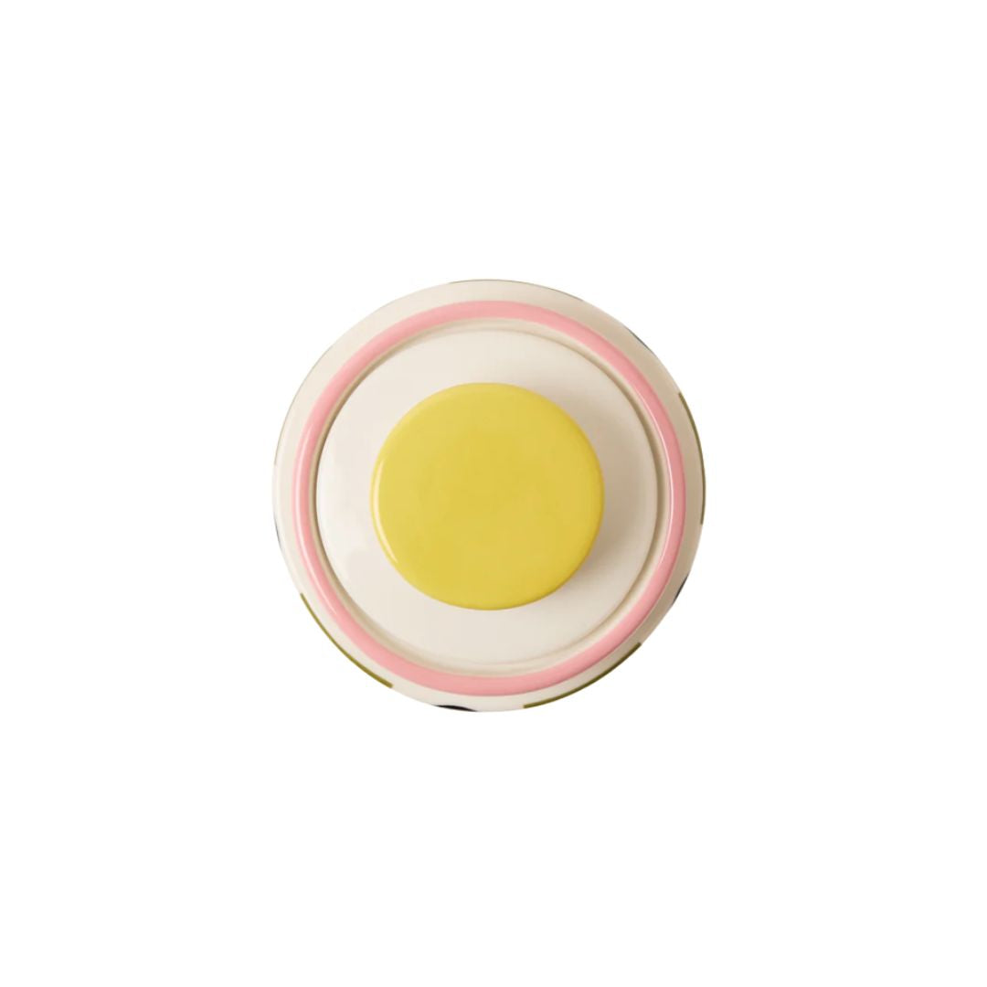 Orla Kiely Spot Square Oval Storage Jar