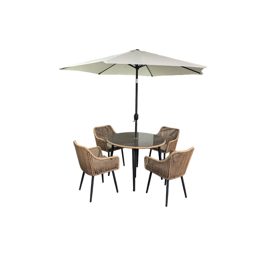 Porto Twisted Rope 4 Seater