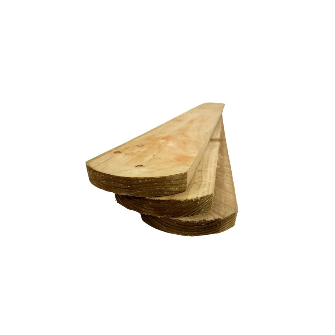 Round Top Treated Rail | 6*1