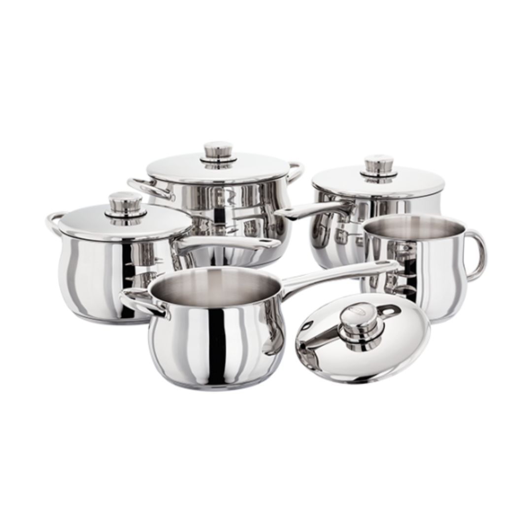 STELLAR 1000 SAUCEPAN SET | 5PCE