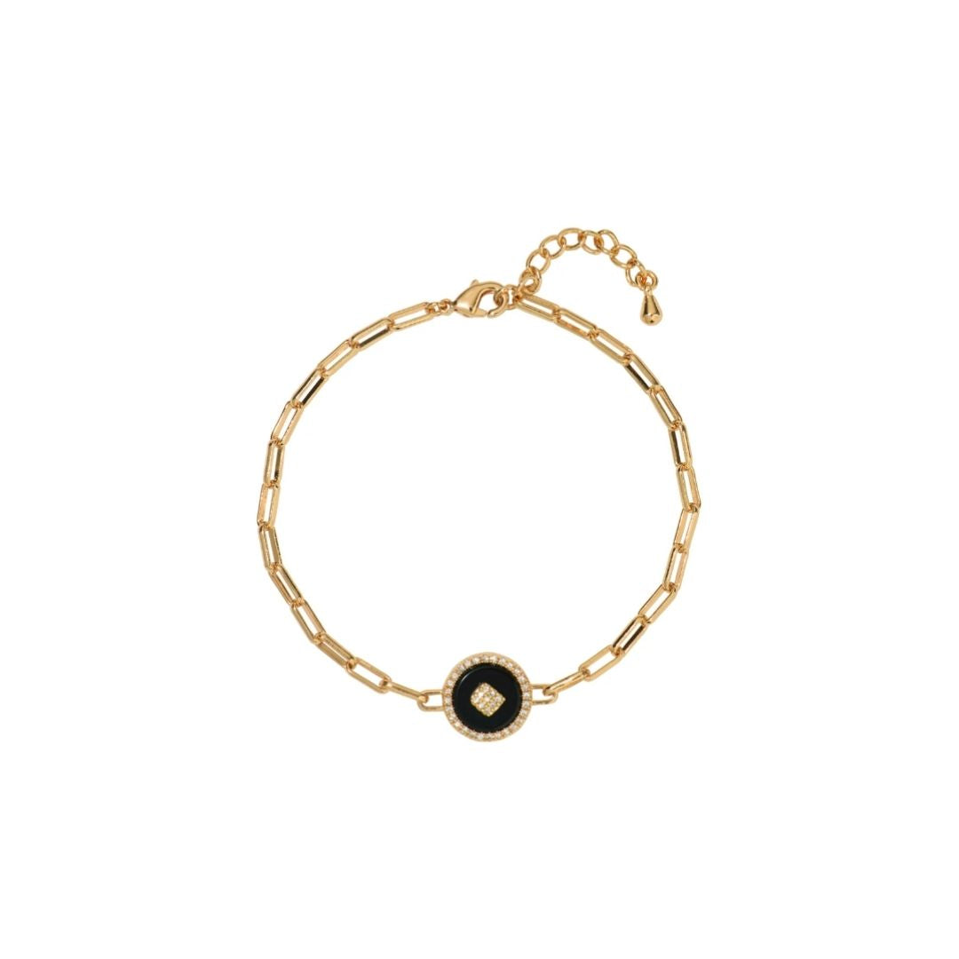 KNIGHT & DAY ONYX BRACELET