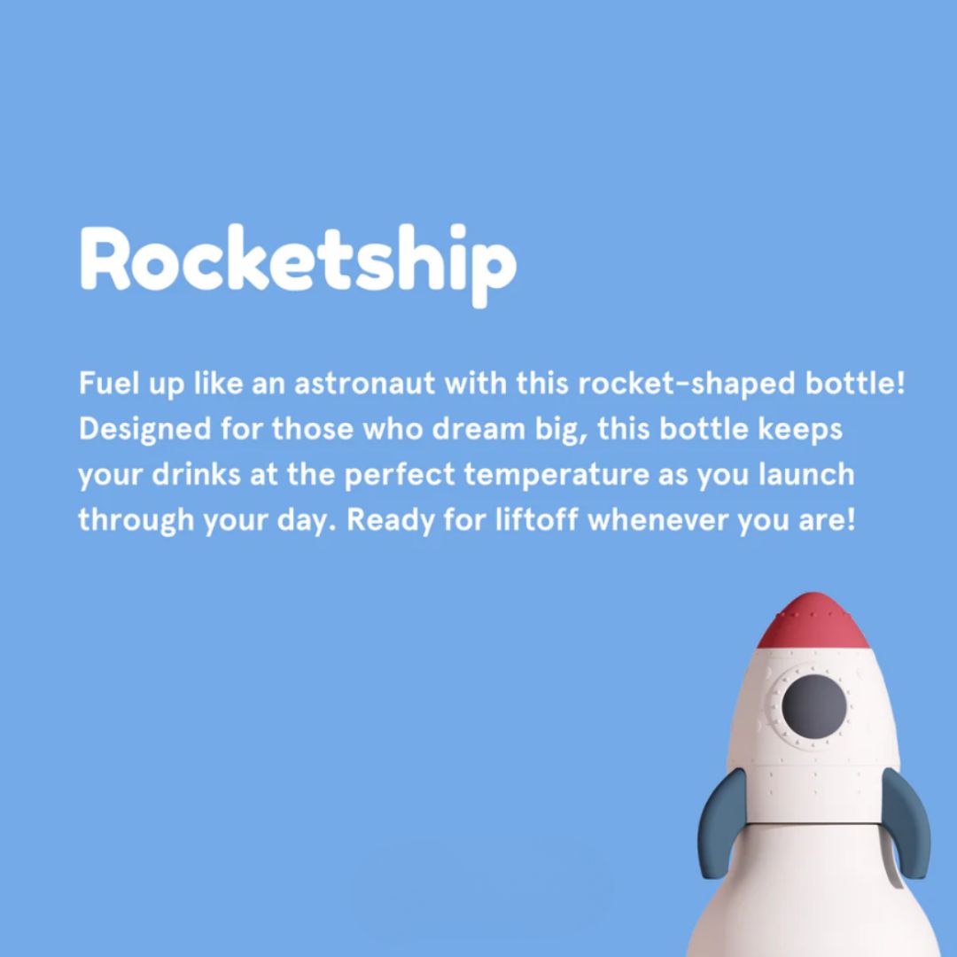 ASOBU Rocketship Bestie Bottle