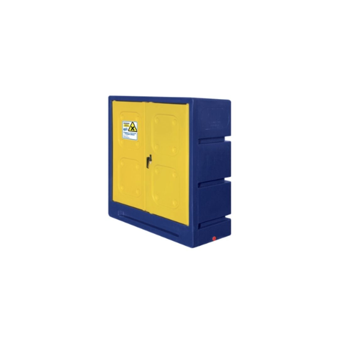JFC Chemical Storage Cabinet (Navy & Yellow)