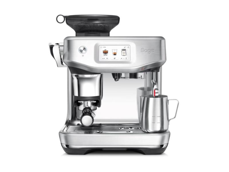 SAGE COFFEE MACHINE BARISTA TOUCH IMPRESS BRUSHED STAINLESS STEEL | SES881BSS4GUK1