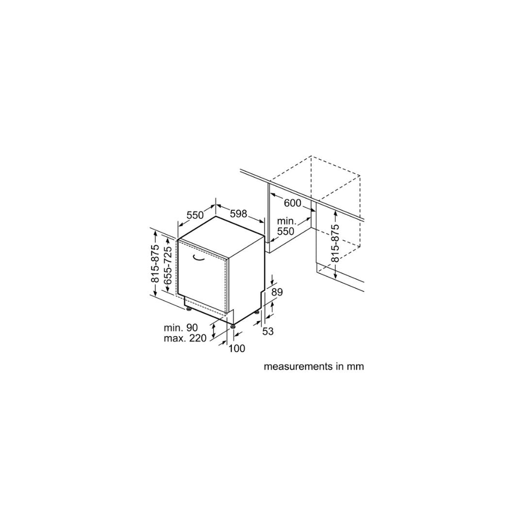 Bosch Series 2 Fully-integrated Dishwasher 60 cm