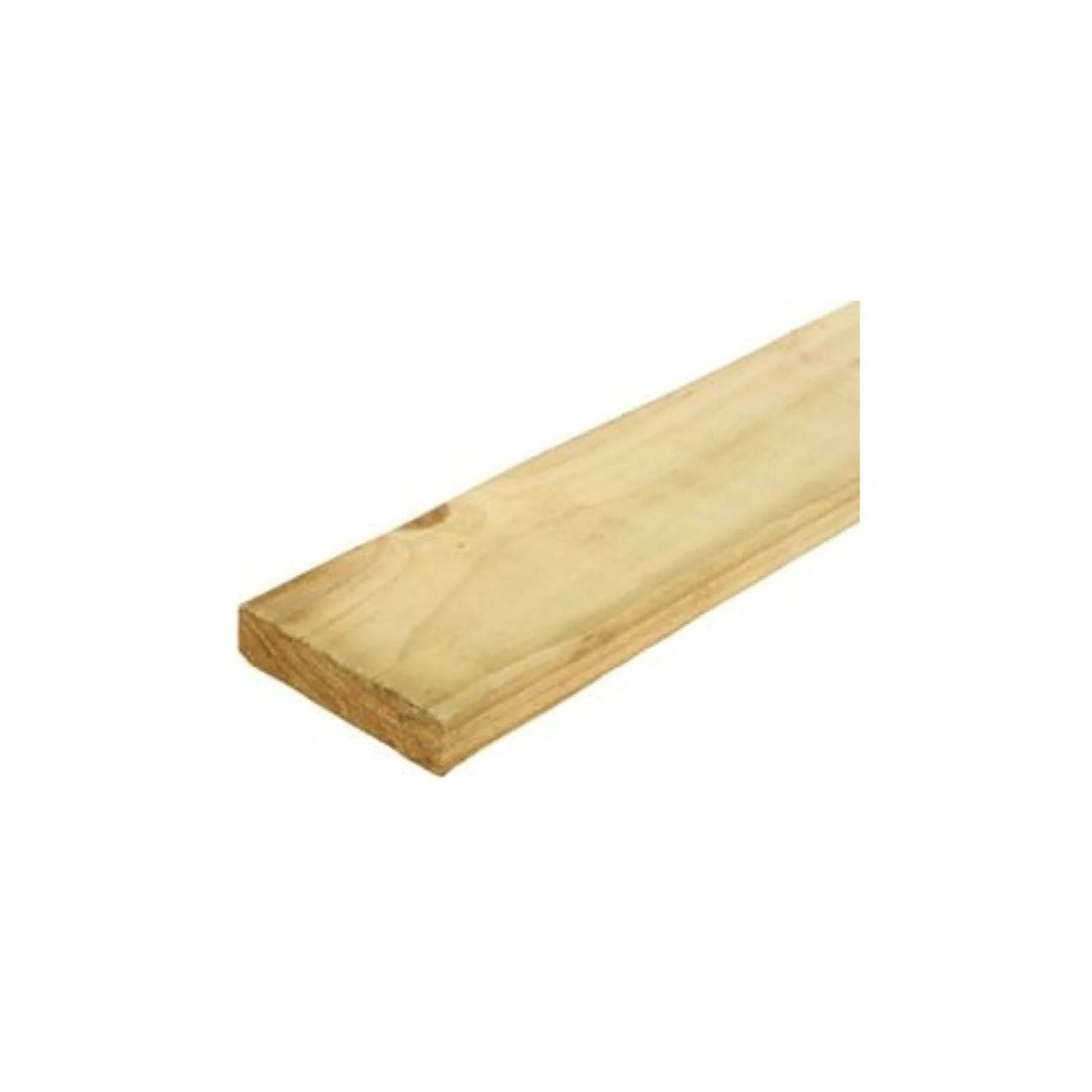 Square Top Treated Rail | 6*1