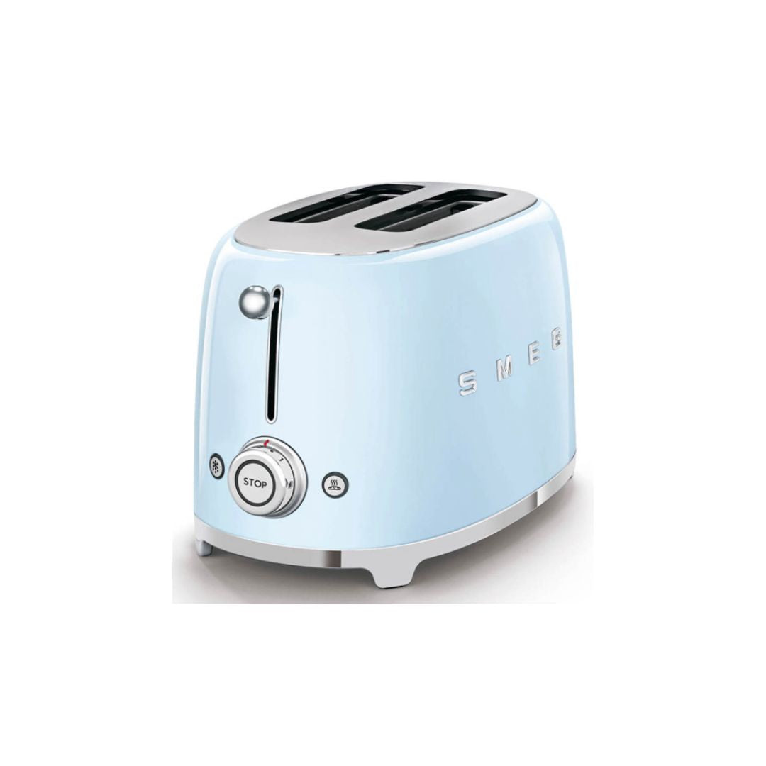 SMEG PASTEL BLUE 2 SLICE TOASTER | TSF01PBUK