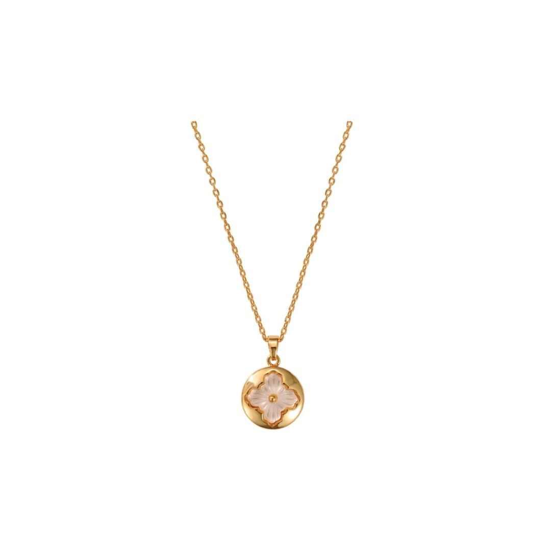 Knight & Day The Pink Box Mother of Pearl Pendant