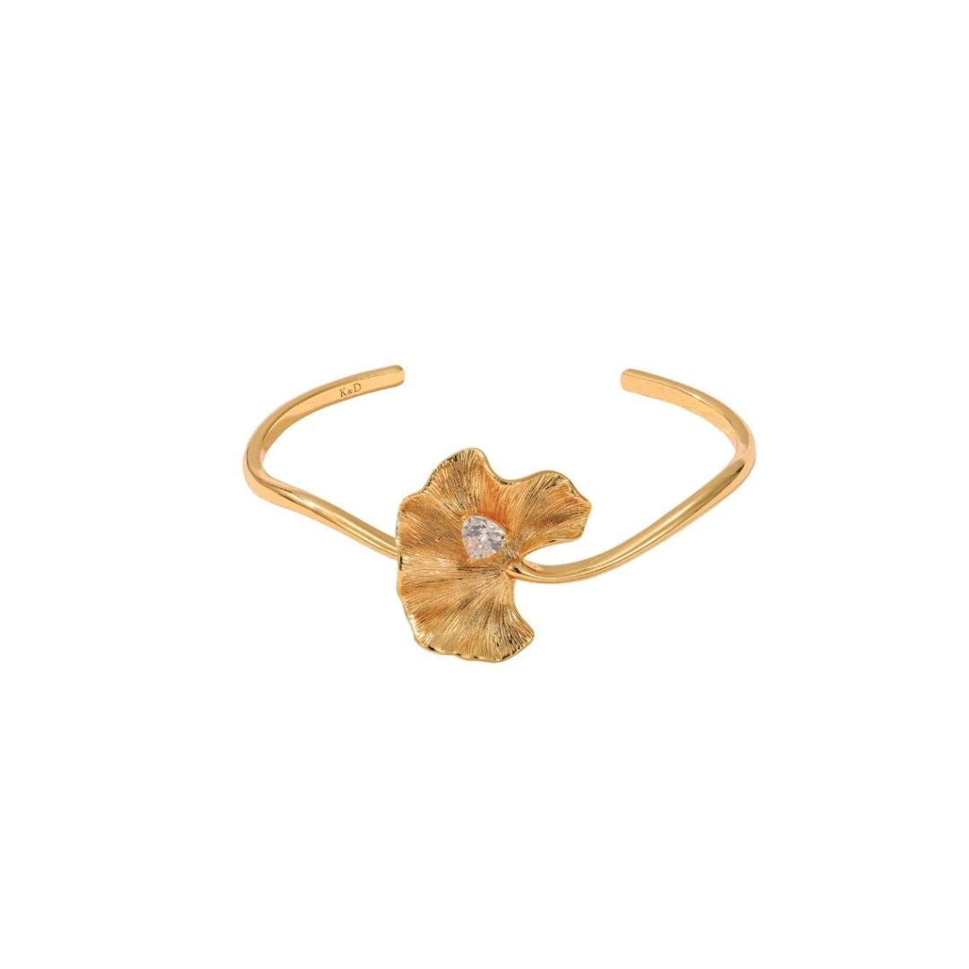 Knight & Day Ophelia Gold Bangle