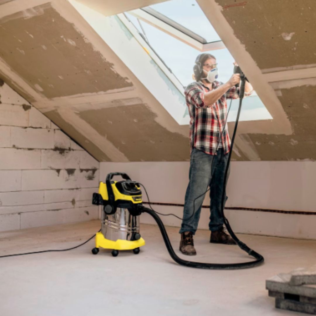 Karcher WD 6 P 30L Stainless Steel Tank & Power Socket