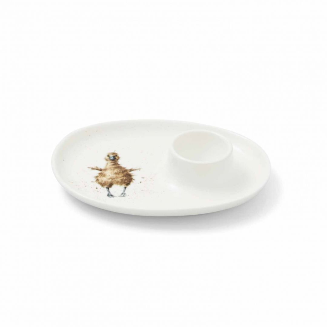 WRENDALE EGG DUCK SAUCER
