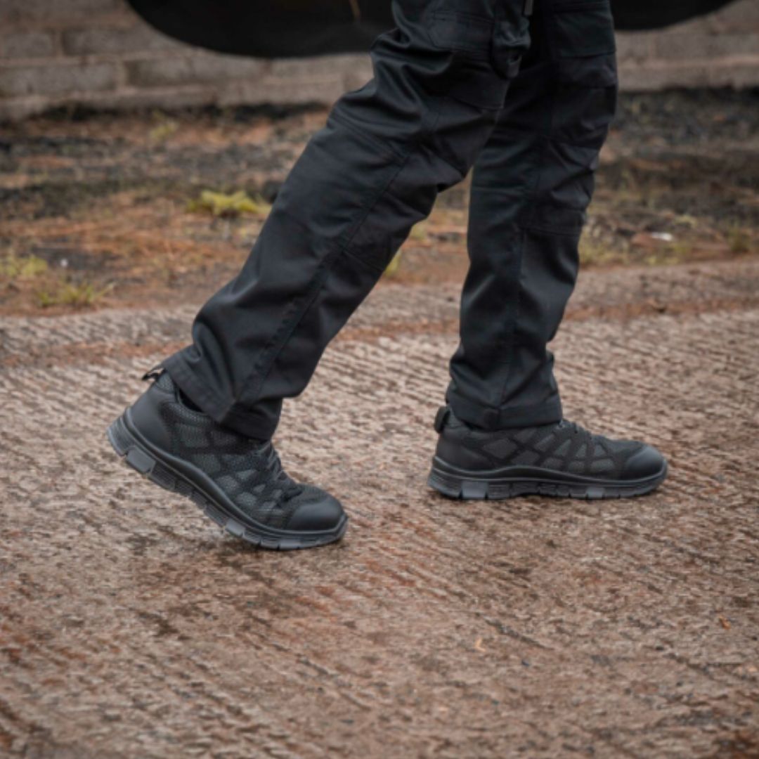 Xpert Charge S3 Safety Trainers Black Grey