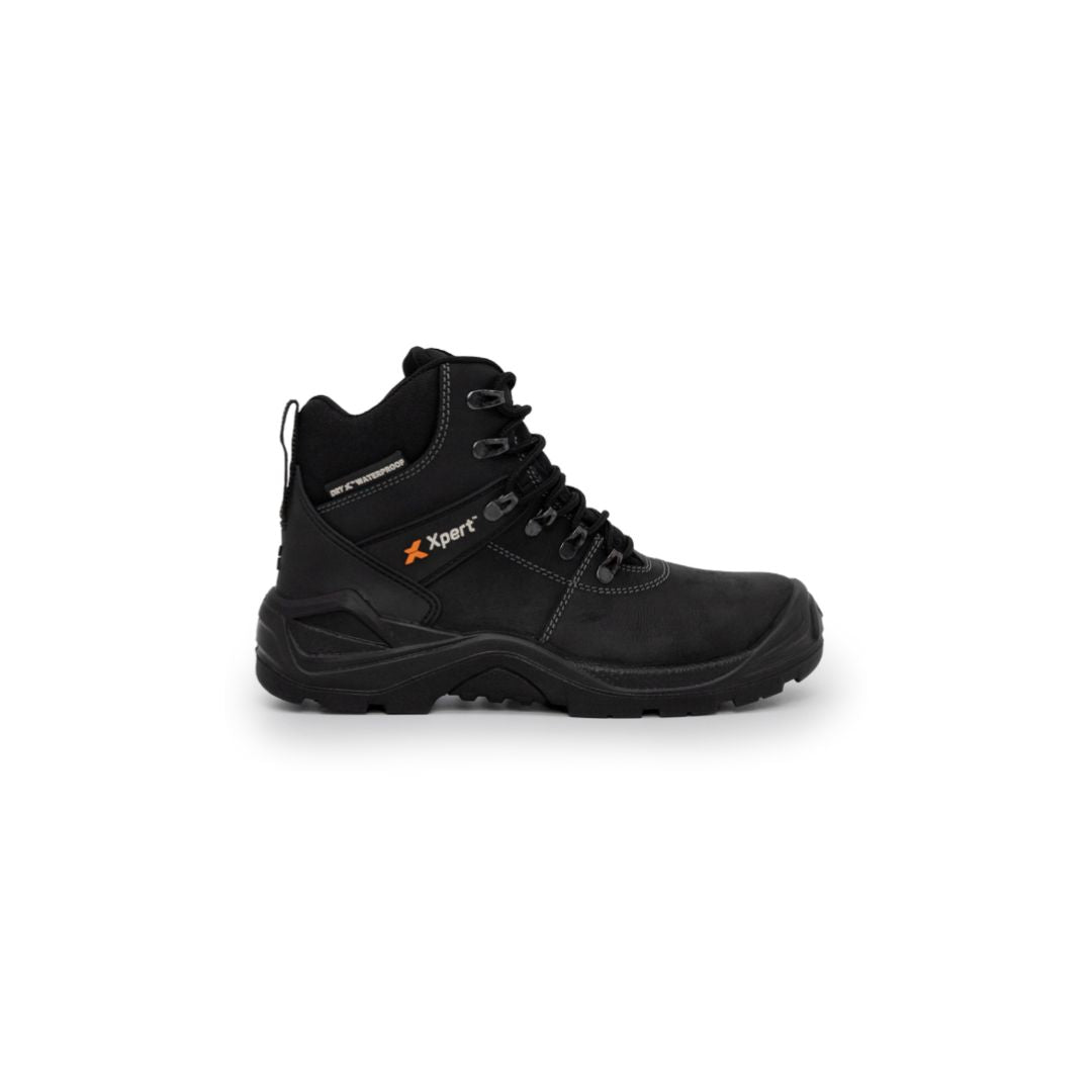 Xpert Typhoon S3 Safety Waterproof Boots Black