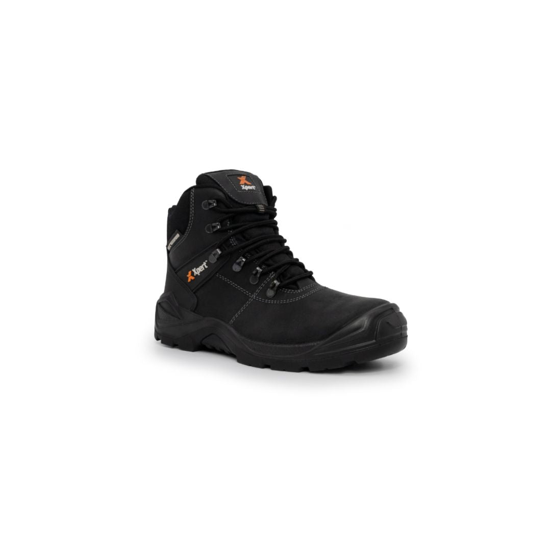 Xpert Typhoon S3 Safety Waterproof Boots Black