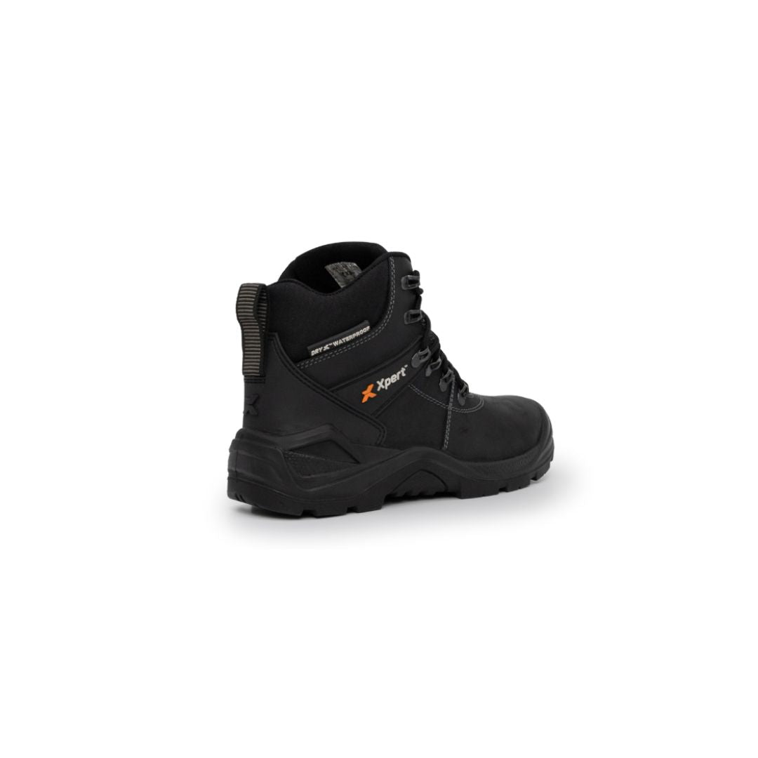 Xpert Typhoon S3 Safety Waterproof Boots Black