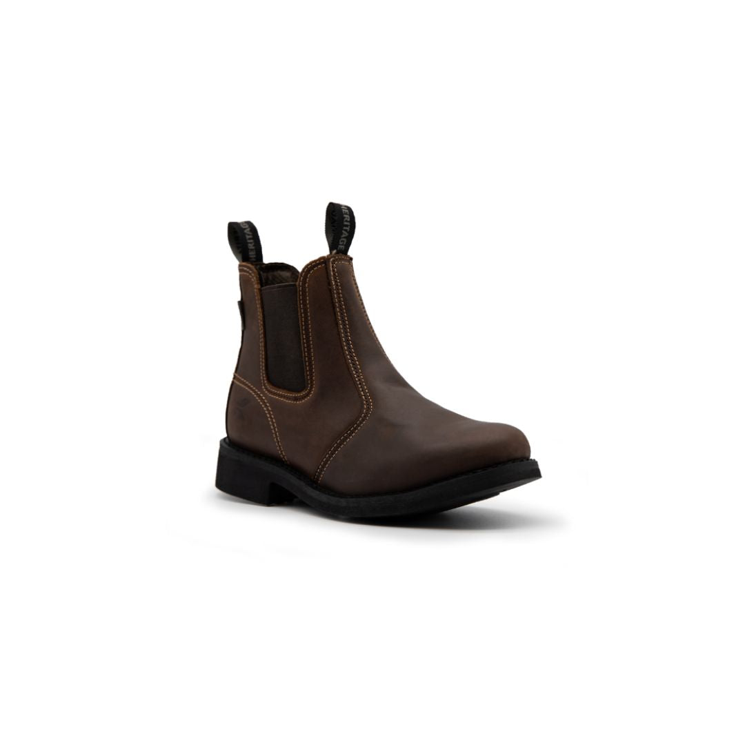 Xpert Heritage Chelsea Non-Safety Boots Brown