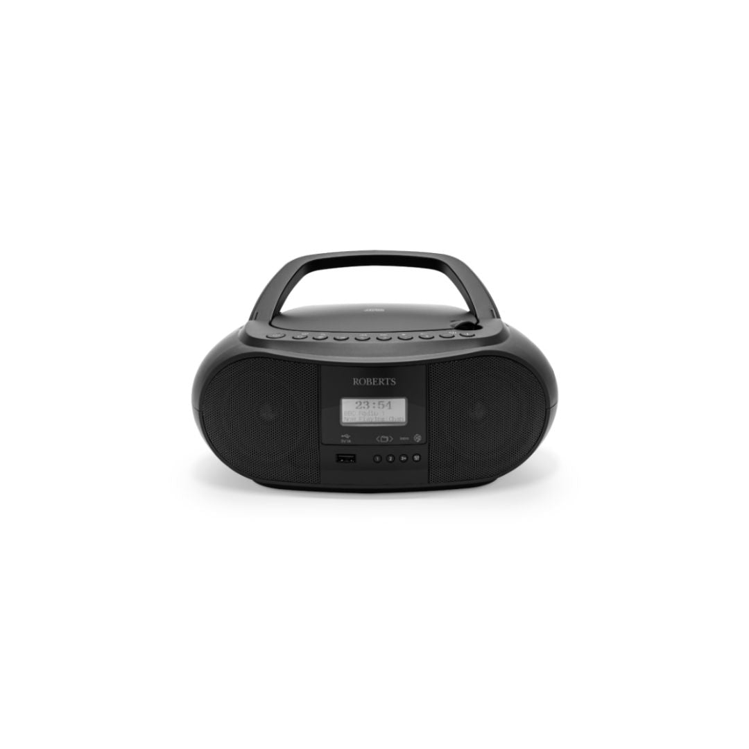 ROBERTS ZOOMBOX BOOM BOX | BLACK