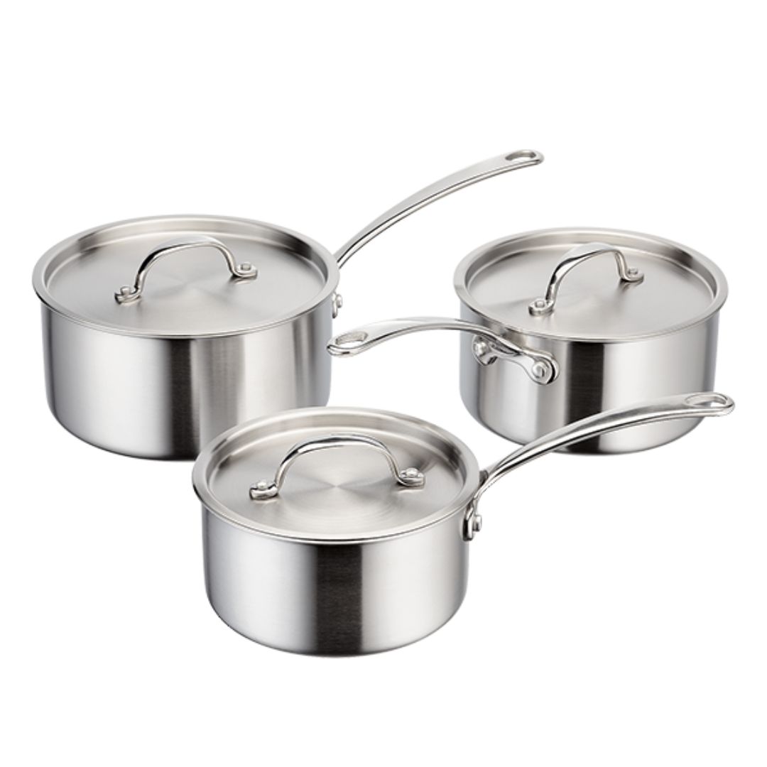 STELLAR ECLIPSE SAUCEPAN SET | 3 PIECE