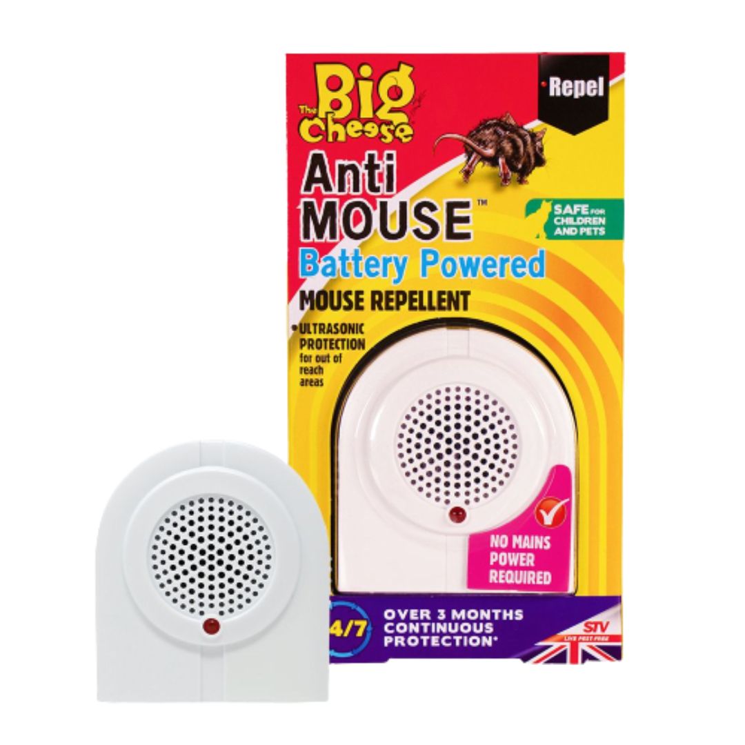 BIG CHEESE ANTI MOUSE BATTERY POWERED MOUSE REPELLENT