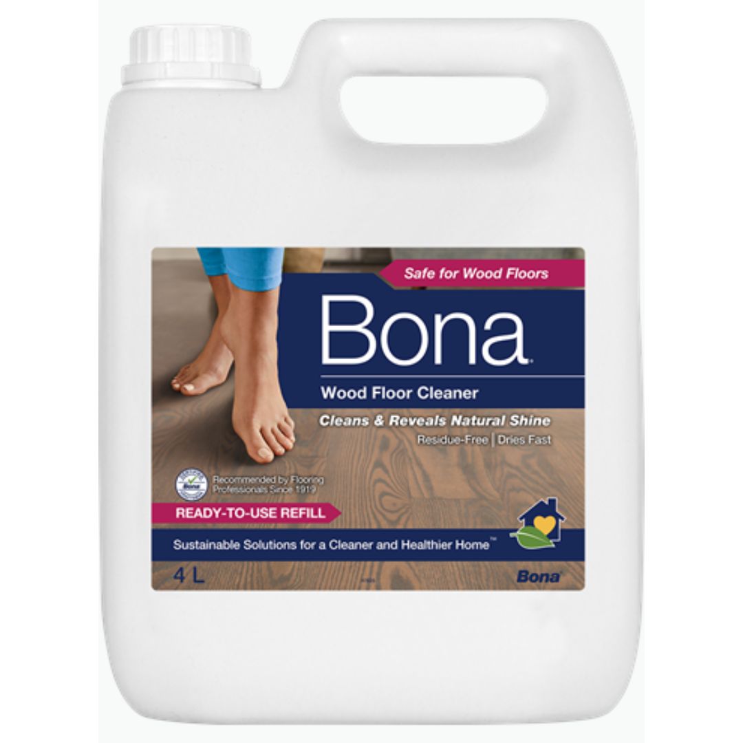 BONA WOOD FLOOR CLEANER REFILL | 4LTR