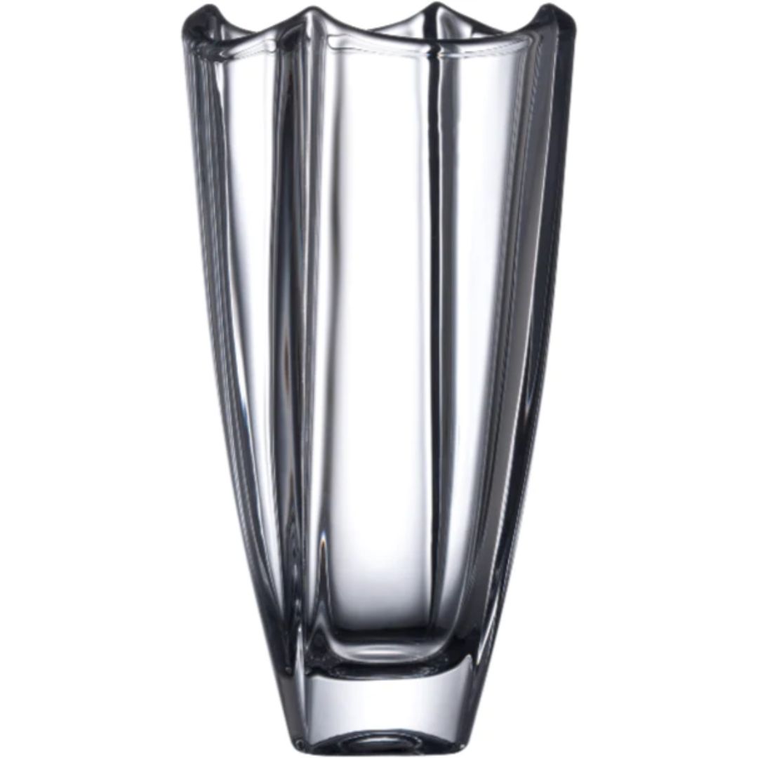 GALWAY CRYSTAL DUNE 10" SQUARE VASE