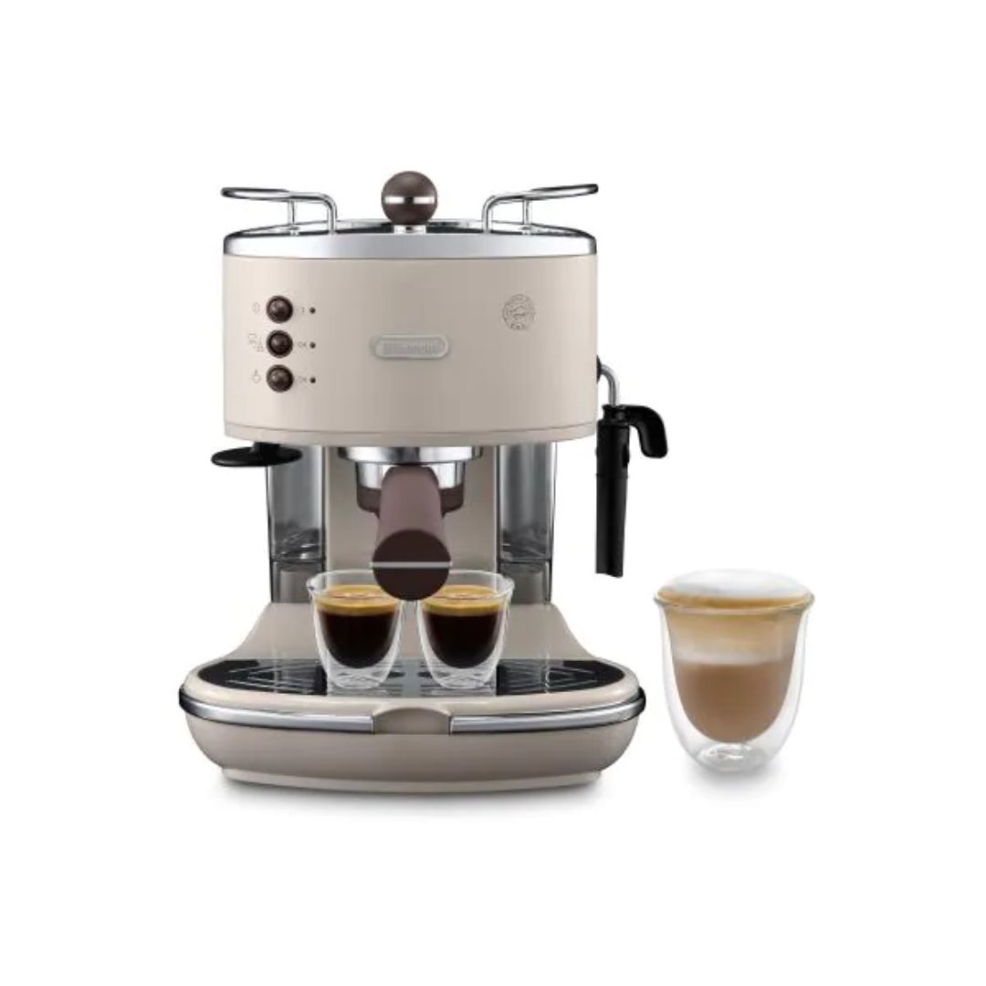 DELONGHI PUMP ESPRESSO ICONA VINATAGE COFFEE MACHINE | ECOV311BG