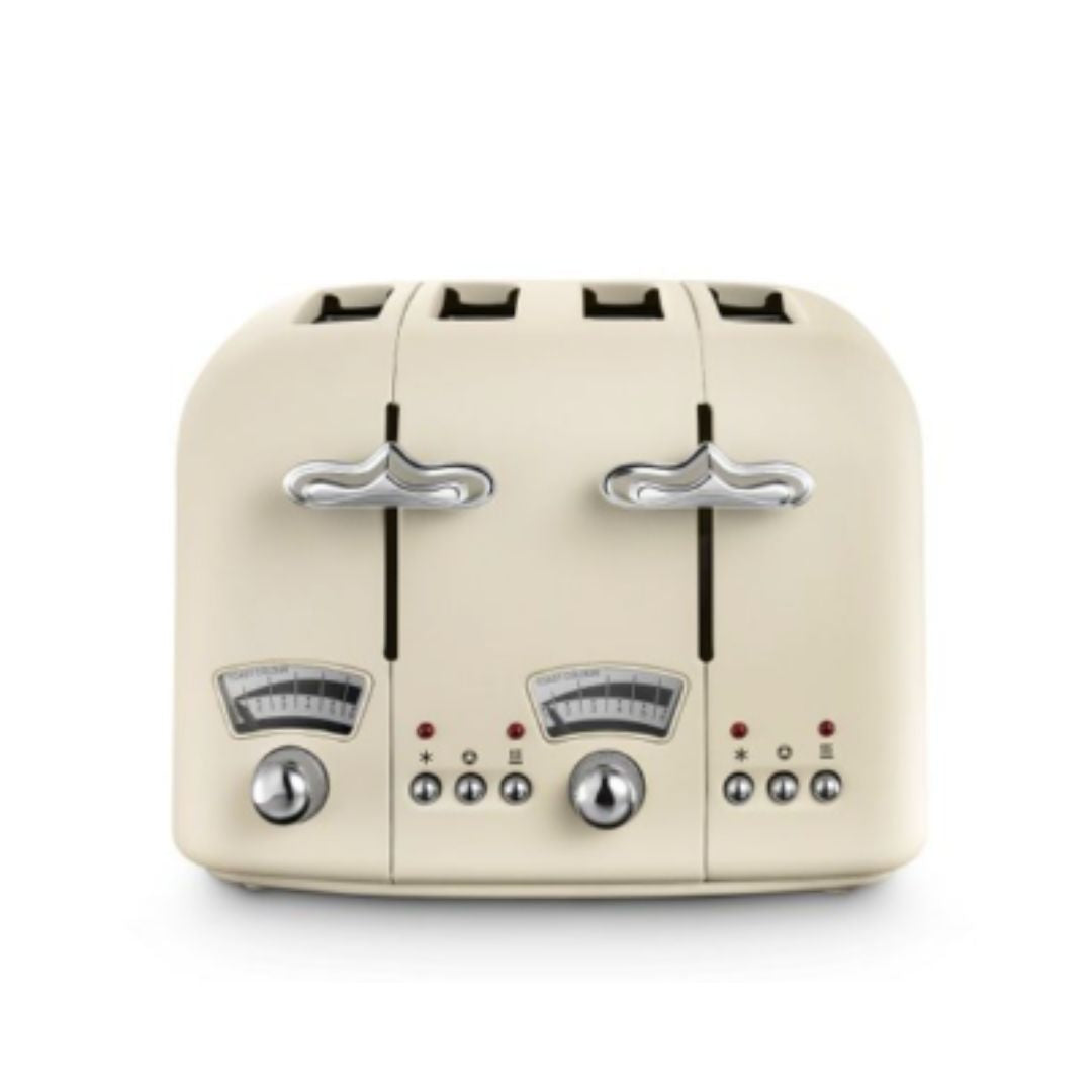 DELONGHI ARGENTO FLORA 4 SLICE TOASTER