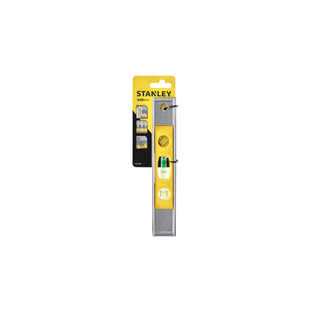 Stanley 23cm Aluminum Magnetic Torpedo Level