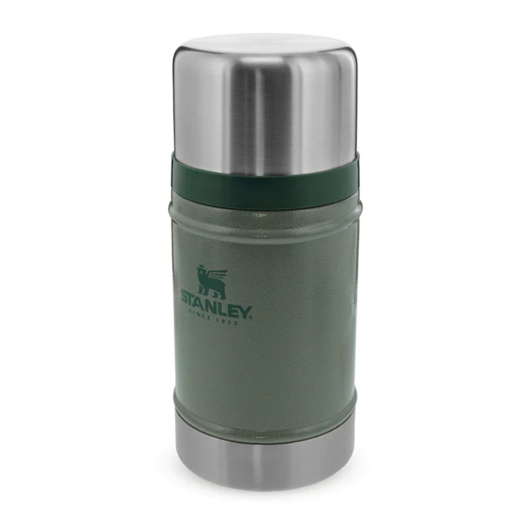 BUR CLASSIC VACCUUM FOOD JAR 0.7L HAMMERTONE GREEN