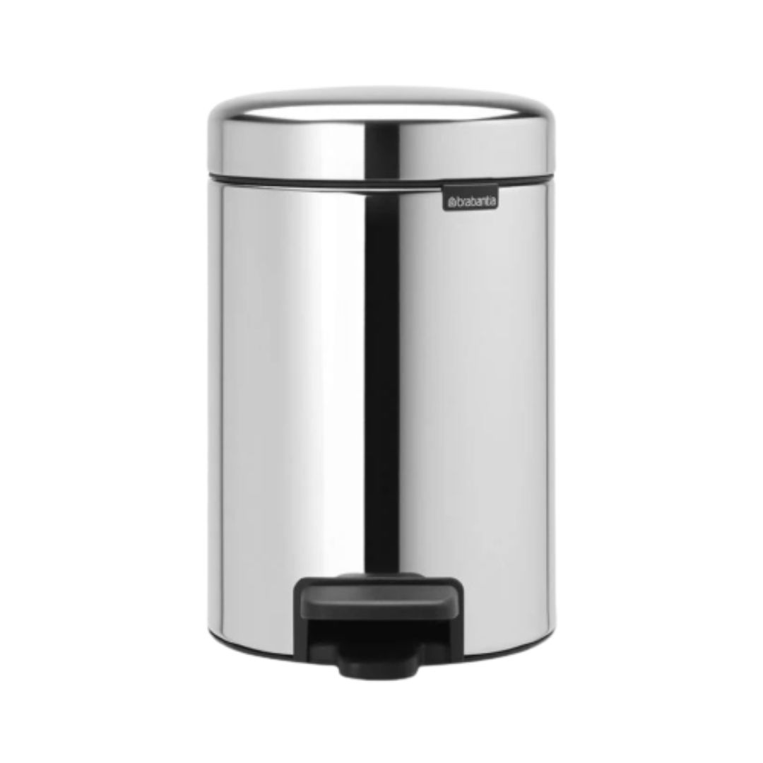 BRABANTIA NEWICON 3LTR PEDAL BIN | STAINLESS STEEL