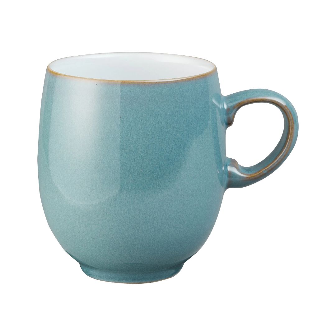 DENBY AZURE LARGE CURVE MUG