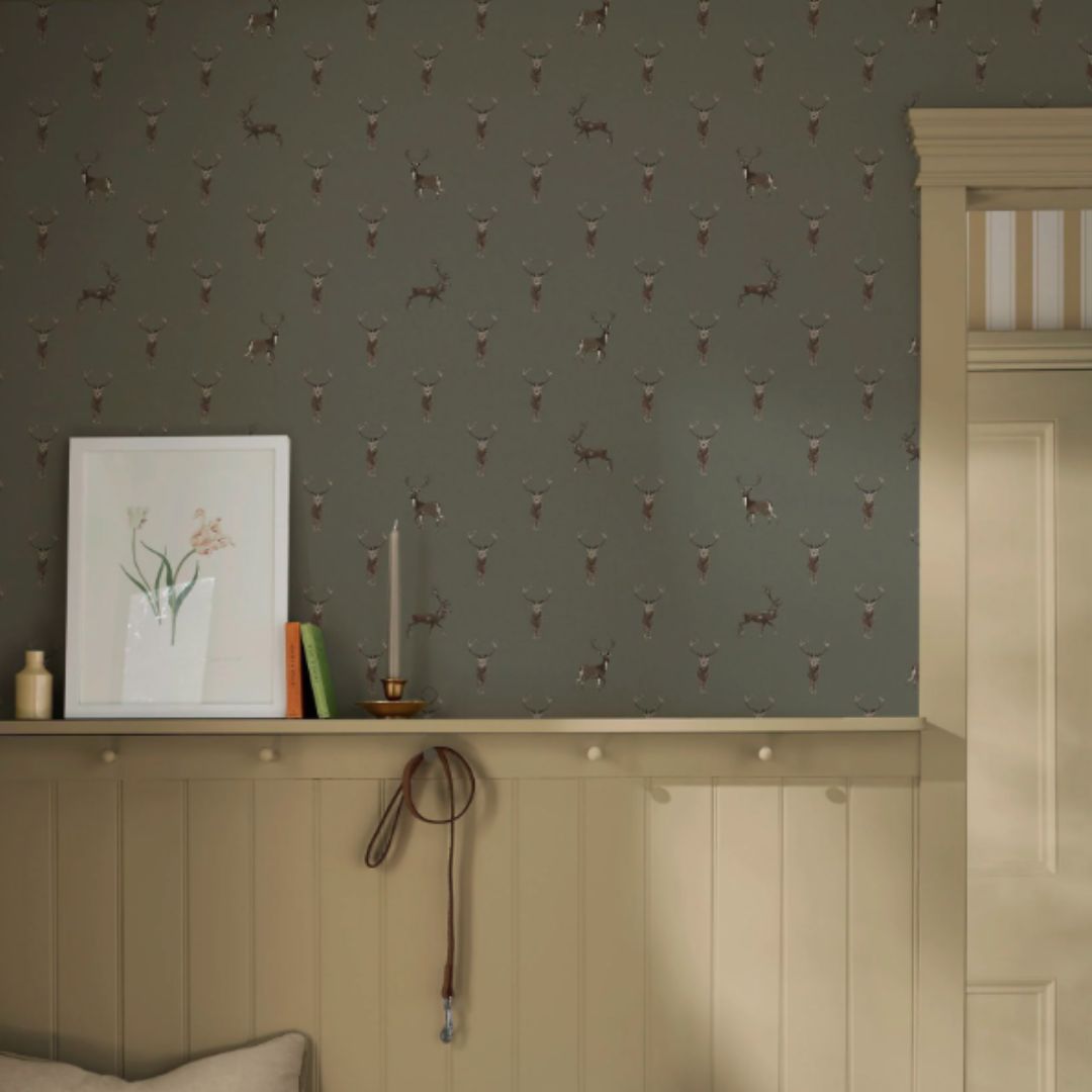 Sophie Allport Highland Stag Charcoal
