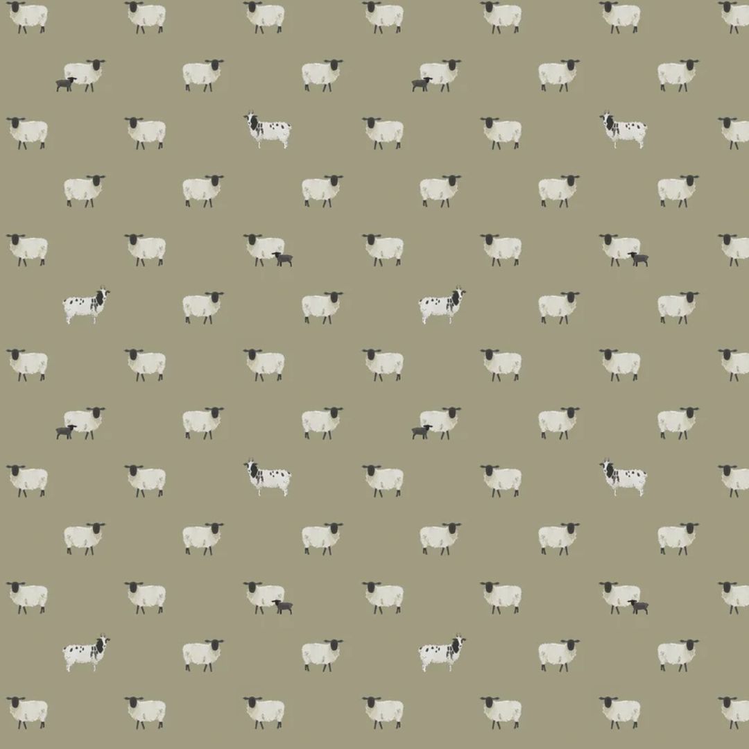 Sophie Allport Sheep Mossbank Green