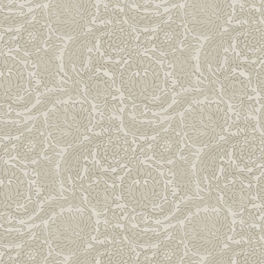 Next Floral Woodblock Linen Wallpaper
