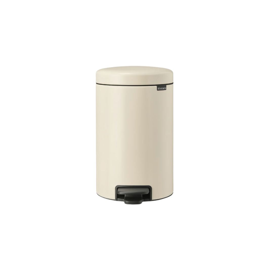 Brabantia NewIcon 12ltr Pedal Bin | Soft Beige