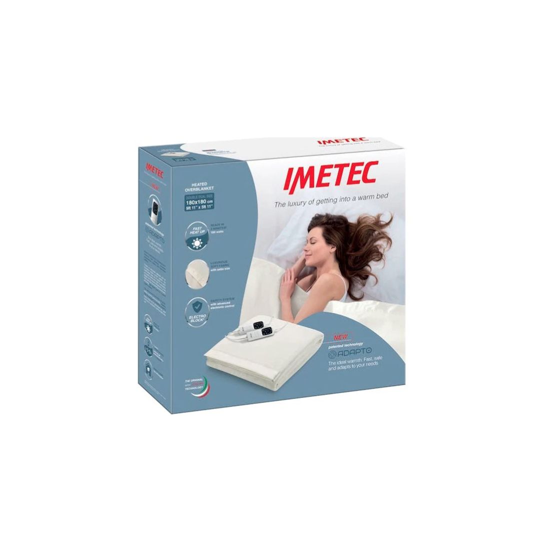 Imetec Solid Fleece Adapto Double Dual Overblanket | 16754
