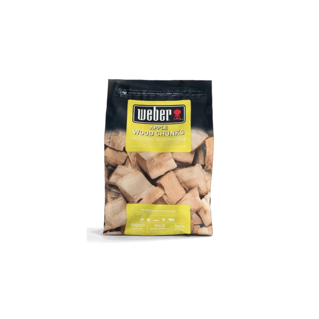 Weber Apple Wood Chunks | 1.5kg
