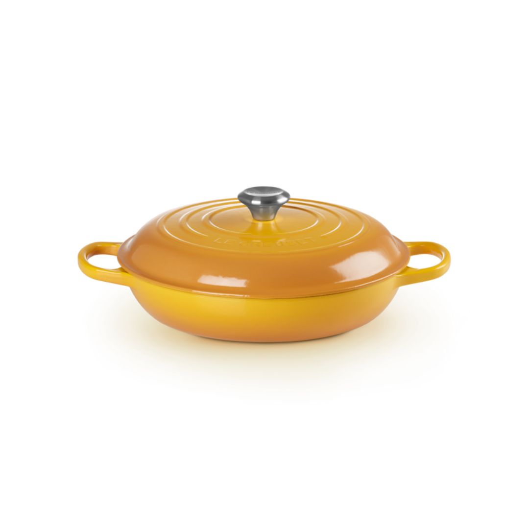 LE CREUSET SHALLOW CASSEROLE | 30CM NECTAR