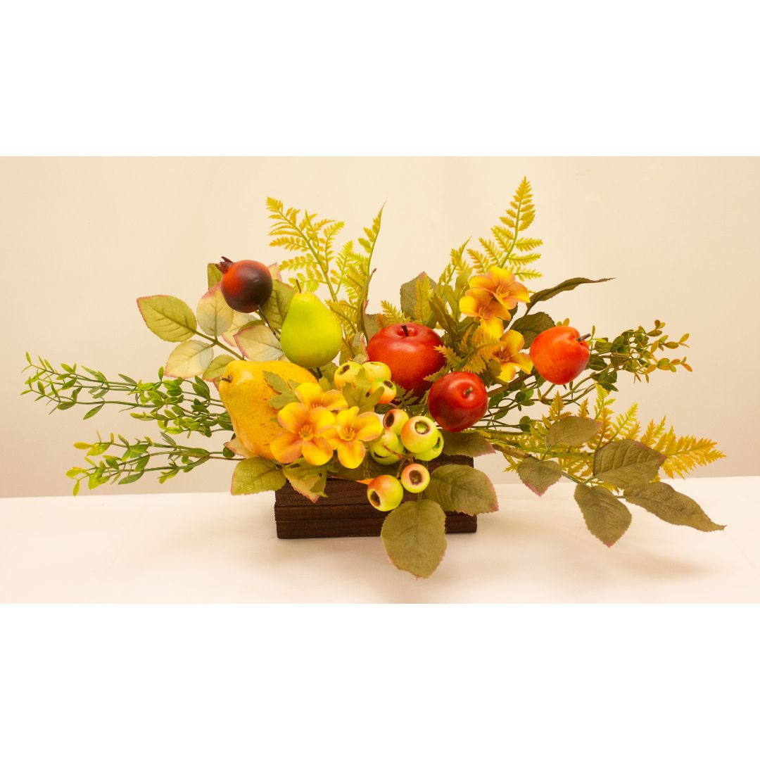 ORCHARD FRUITS TABLE DECOR 45CM