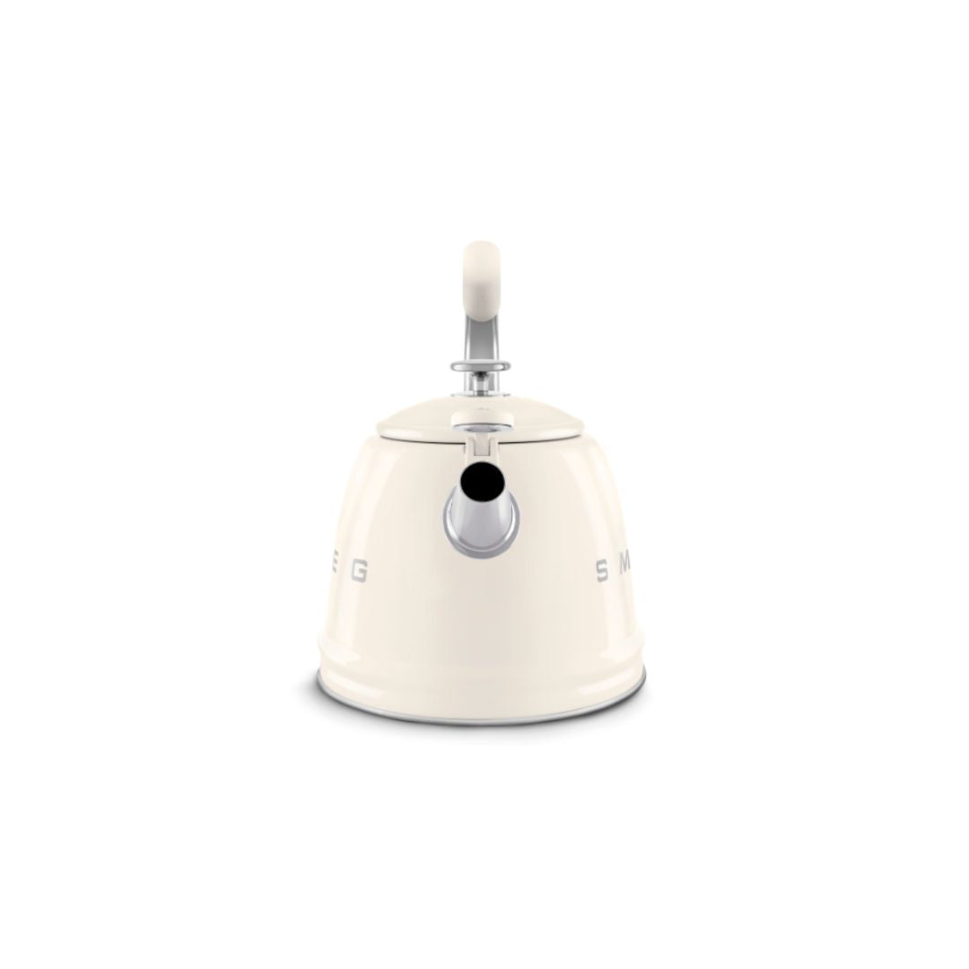 Smeg Cream Whistling Kettle | WKF01CR