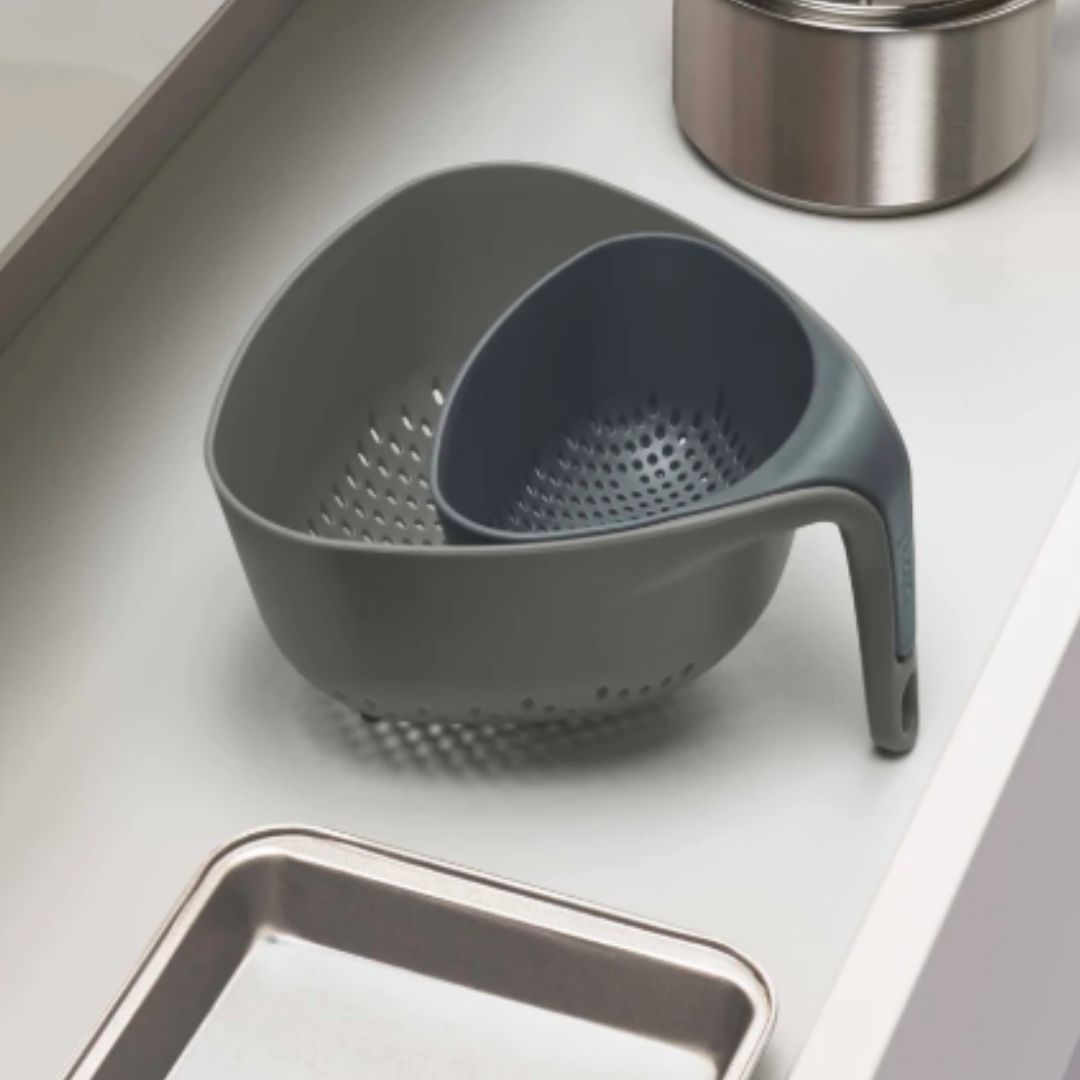 Joseph Joseph Nest™ 2-piece Grey Colander Set