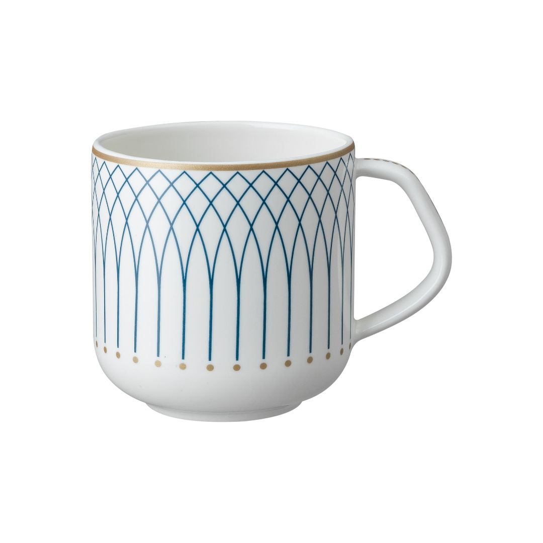 DENBY PORCELAIN MODERN DECO LARGE MUG