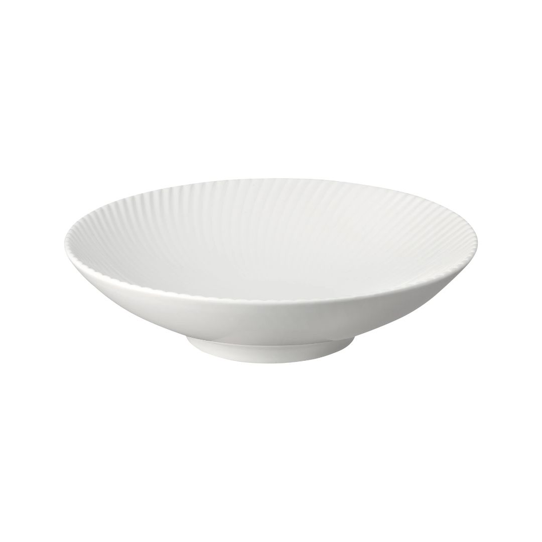 DENBY PORCELAIN ARC WHITE PASTA BOWL