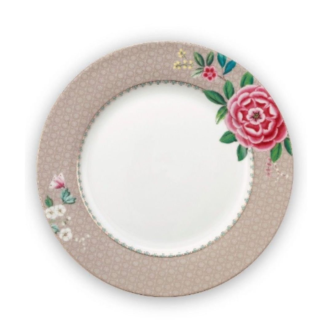 FIFTY PIP BLUSHING BIRDS PLATE KHAKI 26.5CM