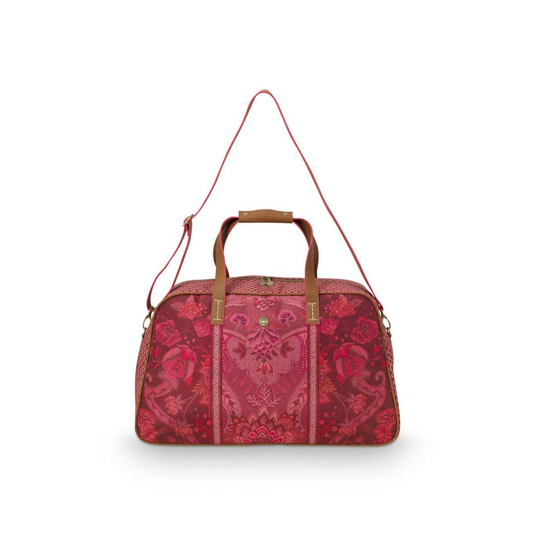 PIP STUDIO MEDIUM WEEKEND BAG KYOTO FESTIVAL DARK PINK